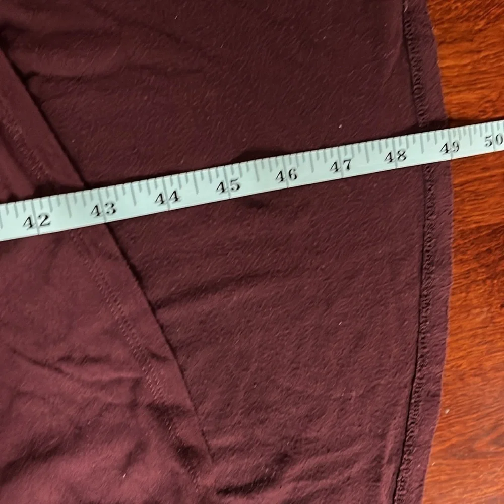 Universal Standard Womens Dress 2XS Burgundy Sleeveless Maxi Pockets Hi-Low New - Picture 11 of 12